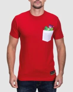 Mascot Pocket Tee - Philadelphia Phillies-6973343268934