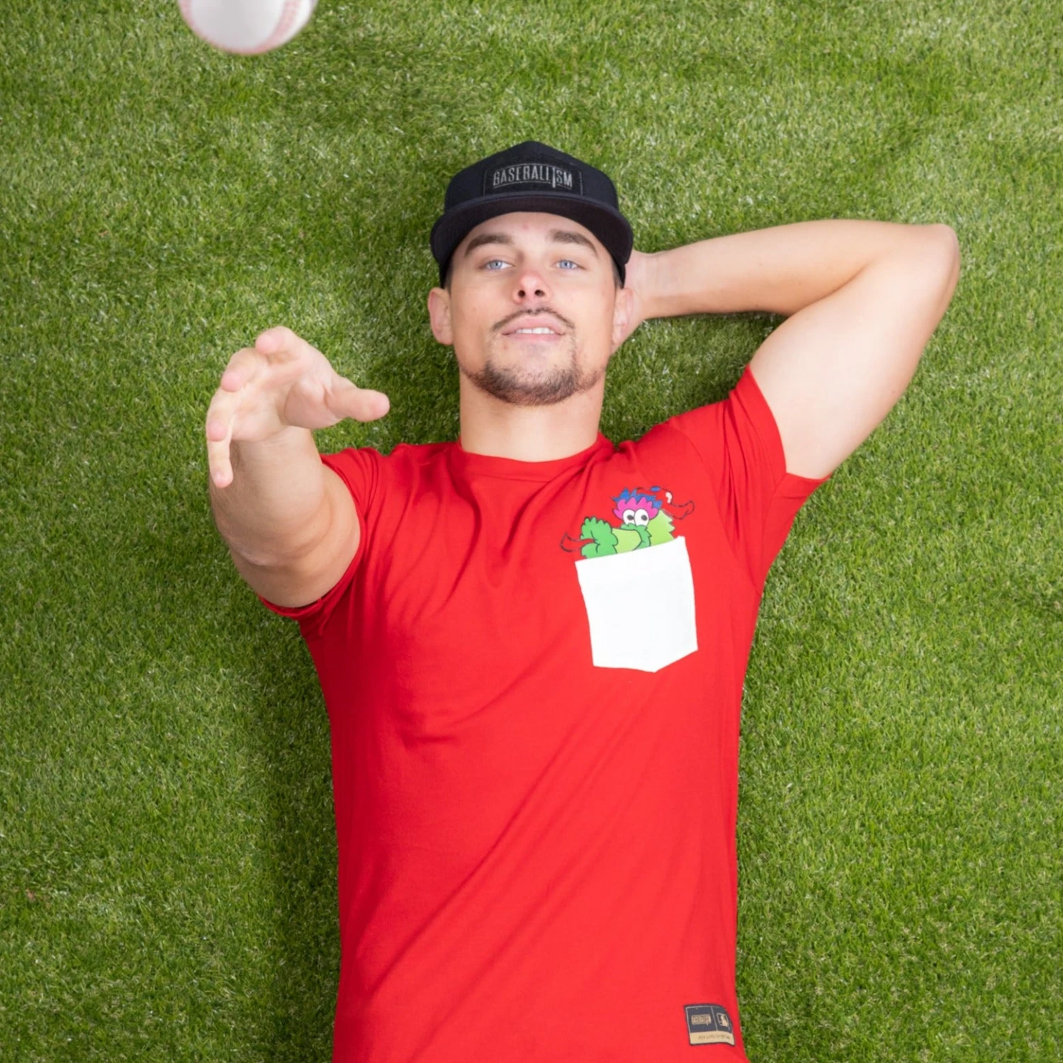 Mascot Pocket Tee - Philadelphia Phillies-6973343268934 6 Mascot Pocket Tee - Philadelphia Phillies-6973343268934 - Image 4