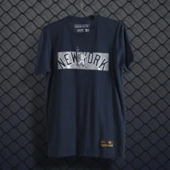 Outfield Fence Tee - New York Yankees-7083606442054 11 Outfield Fence Tee - New York Yankees-7083606442054 -Baseball Equipment Store baseballism mlb outfield fence yankees mens tee 007