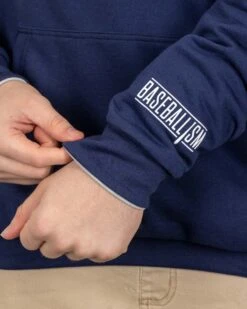 Double Play Reversible Hoodie - Milwaukee Brewers-7079043334214 -Baseball Equipment Store baseballism mlb reversible hoodie mens Brewers 007