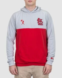 Double Play Reversible Hoodie - St. Louis Cardinals-7078535954502 -Baseball Equipment Store baseballism mlb reversible hoodie mens Cardinals 004