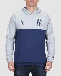Double Play Reversible Hoodie - New York Yankees-7059141066822 -Baseball Equipment Store baseballism mlb reversible hoodie mens Yankees 001
