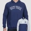 Double Play Reversible Hoodie - New York Yankees-7059141066822 1 Double Play Reversible Hoodie - New York Yankees-7059141066822 -Baseball Equipment Store baseballism mlb reversible hoodie mens Yankees 010