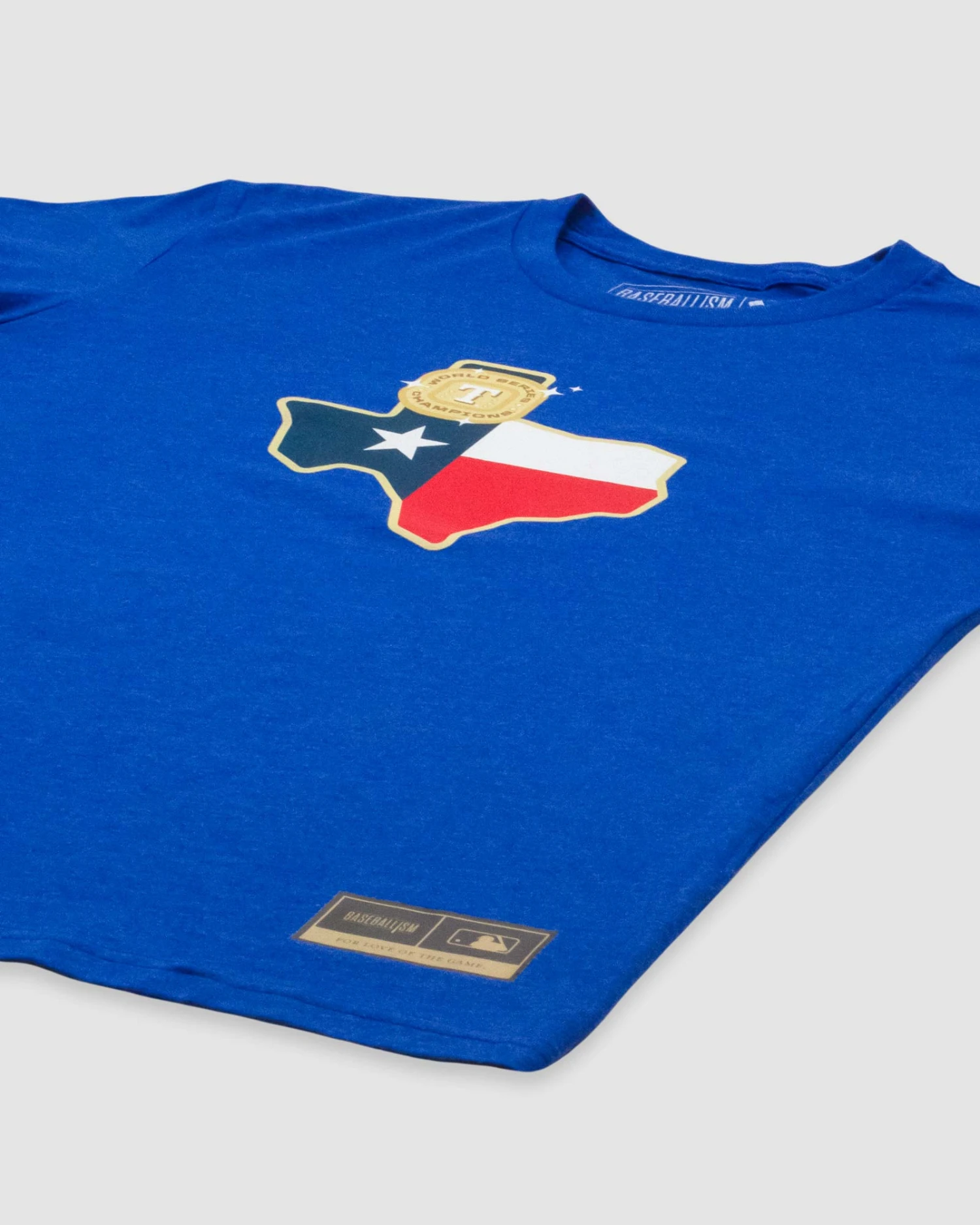 Ring Ceremony Women's Warm-Up Tee - Texas Rangers-7303596015686 5 Ring Ceremony Women's Warm-Up Tee - Texas Rangers-7303596015686 - Image 3