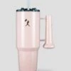 Ballpark Tumbler - 40oz - Pink Rose-7291635761222