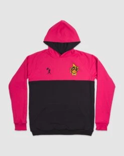 Double Play Reversible Hoodie: Party Animals - Baseballism X Savannah Bananas-7146654203974 -Baseball Equipment Store baseballism party animals reversible hoodie 004