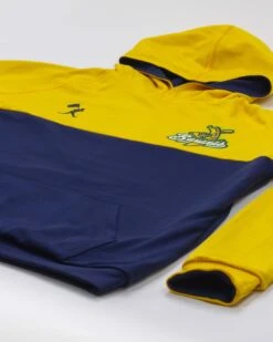 Double Play Reversible Hoodie - Baseballism X Savannah Bananas-7103172771910 -Baseball Equipment Store baseballism savanah bananas sticker reversible hoodie 006