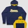 Double Play Reversible Hoodie - Baseballism X Savannah Bananas-7103172771910 -Baseball Equipment Store baseballism savanah bananas sticker reversible hoodie 007