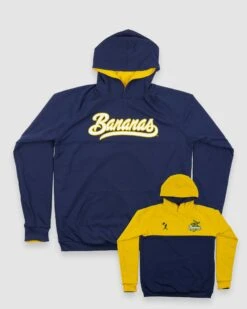 Double Play Reversible Hoodie - Baseballism X Savannah Bananas-7103172771910