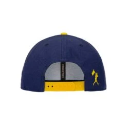 Banana Sticker Cap - Baseballism X Savannah Bananas-7100583477318 -Baseball Equipment Store baseballism savanaha bananas fitted cap 002