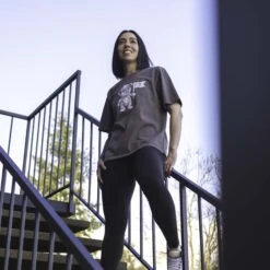 Teddy Ball Game - Women's Heavyweight Warm-Up Tee-7302983843910 -Baseball Equipment Store baseballism teddy ballgame womens tee 004