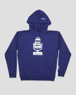 Vin's Mic Hoodie - Vin Scully Collection-7149324566598
