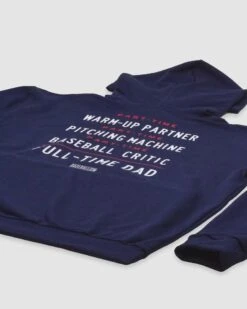 Full-Time Dad - Men's Hoodie-7127879024710 -Baseball Equipment Store baseballsim full time dad hoodie 004