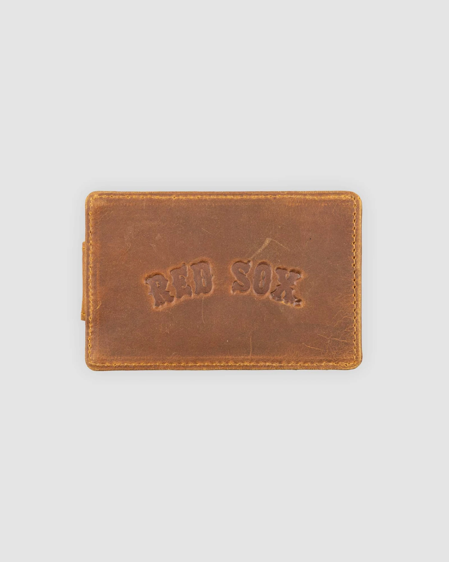 Flag Man Glove Leather Money Clip Wallet - Boston Red Sox-6675155386438 4 Flag Man Glove Leather Money Clip Wallet - Boston Red Sox-6675155386438 - Image 2