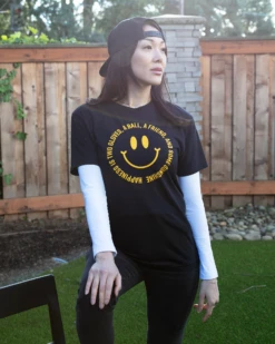 Happiness - Women's Warm-Up Tee-7267091808326 -Baseball Equipment Store cyndihappiness