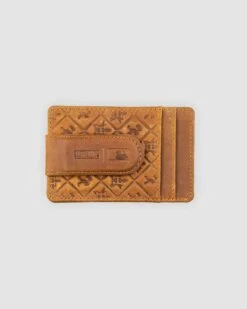 Flag Man Glove Leather Money Clip Wallet - Houston Astros-6675155976262