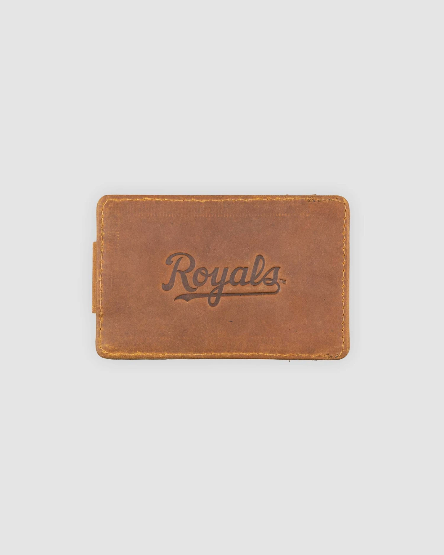 Flag Man Glove Leather Money Clip Wallet - Kansas City Royals-6675157385286 3 Flag Man Glove Leather Money Clip Wallet - Kansas City Royals-6675157385286 - Image 2
